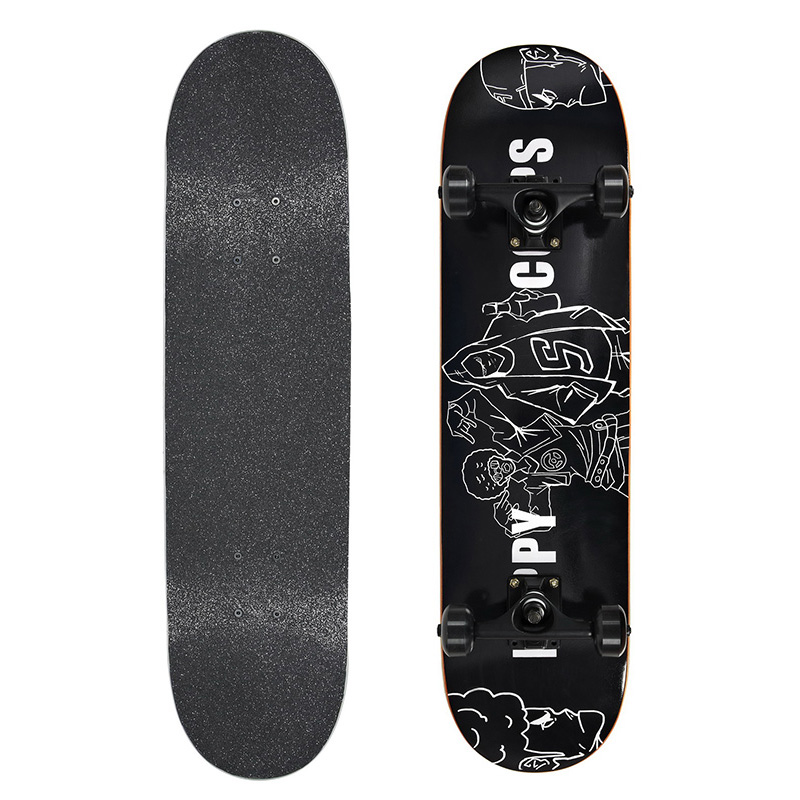 Maple concave skateboard